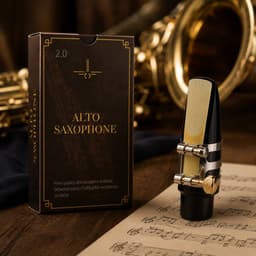 2.0 Alt Saxofoon Rietjes – Set van 10 – Rieten voor Altsaxofoon – Sterkte 2.0 – Natuurlijk Bamboe — thumbnail 4