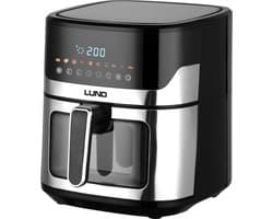 Multifunctionele Heteluchtfriteuse / Airfryer – 1600W – 5 Liter – Digitaal LCD Display – Anti-Aanbak – Vaatwasserbestendig