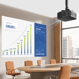 Yaber K3 Pro Smart Beamer met Google TV – Projector met Subwoofer – 1000 ISO Lumen – Full HD 1080P – Sound by JBL & Dolby Audio – Autofocus & Auto Keystone – Wi-Fi 6 – Thuisbioscoop — thumbnail 3