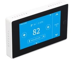 Slimme Thermostaat - WiFi Thermostaat Touchscreen Controller - Energie Besparen - Intelligente Leerfunctie - 43 inch - Wit