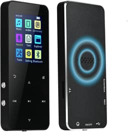 RaviSoll MP3/MP4 Speler - Bluetooth - 24 Uur Batterijduur - SD kaart tot 64GB - Shuffle/Repeat - Incl. oordopjes - Lichtgewicht - Dictafoon - Zwart — thumbnail 5