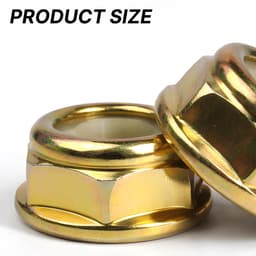 Dailygoods- Moeren Universeel - 6 Stuks - Adapter voor Bosmaaier - Slijtvast Metaal - Corrosiebestendig - Duurzaam en Betrouwbaar - Bevestigingsset — thumbnail 4