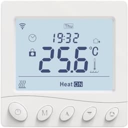 Slimme Thermostaat - Verwarming Thermostaat - Energie Besparen - Spraakbesturing Integratie - 8.6x8.6cm - Wit — thumbnail 1
