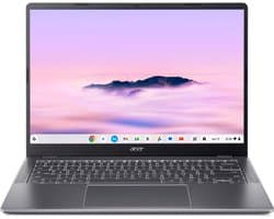 Acer Chromebook Plus 514 CB514-6HT-31LN - 14 inch - Touchscreen - Core 3 (i3) - 8GB - 128GB - Verlicht toetsenbord - Grijs