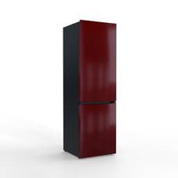 Nunki Large Combi NFA – Koel-vriescombinatie – No Frost – A-klasse – 304 liter – Front Burgundy Gloss — thumbnail 4
