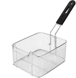 Frituurmand met lange steel, metalen gaas, elektrische frituurmand voor commercieel gebruik — thumbnail 1
