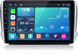 Cestovet Autoradio - Geschikt Voor Peugeot 208/2008 2012 t/m 2018 - LINUX - Draadloos CarPlay & Android Auto - 2012 2013 2014 2015 2016 2017 2018 — thumbnail 1