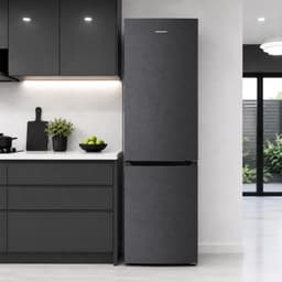 Heinner HCNF-HM293INVDGD Koel-vriescombinatie – 293 L – Total No Frost – Inverter Compressor – Energieklasse D – Instelbare Thermostaat – LED-verlichting – Antracietgrijs – 5 Jaar Garantie — thumbnail 5