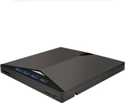 Externe DVD Brander - CD DVD Brander - Gegevens Archiveren - Drievoudige Interface - 2 MB Cache - Zwart — thumbnail 1