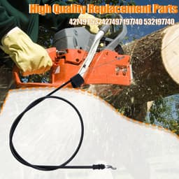 Grasmaaier gaskabel - OEM vervanging - compatibel met Husqvarna en Craftsman - duurzame en betrouwbare oplossing - ShopVlot — thumbnail 5