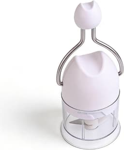 Handmatige Knoflook Chopper - Keukenmachine Mini Chopper - Snel Ingrediënten Snijden - Handslinger Bediening — thumbnail 1