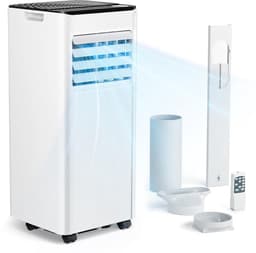 Mobiele Airco - Verplaatsbare Koeler - Ruimte Koelen - 4-in-1 Functionaliteit - 25m² Kamer - Wit — thumbnail 1