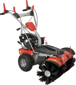 Professionele Benzine Veegmachine – 100 cm Werkbreedte – 4.7 PK Loncin Motor – 3 Versnellingen Vooruit & 1 Achteruit – 81 kg Radiaalveger / Sneeuwschuif Optie — thumbnail 2