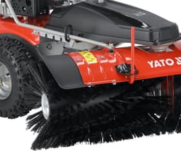 Professionele Benzine Veegmachine – 100 cm Werkbreedte – 4.7 PK Loncin Motor – 3 Versnellingen Vooruit & 1 Achteruit – 81 kg Radiaalveger / Sneeuwschuif Optie — thumbnail 5