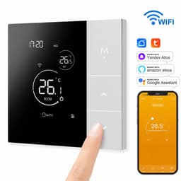 Innovastore Thermosstaat - WiFi Slimme Thermostaat - Temperatuurregelaar - Compatibel met Alice, Alexa en Google - Bedraad — thumbnail 1
