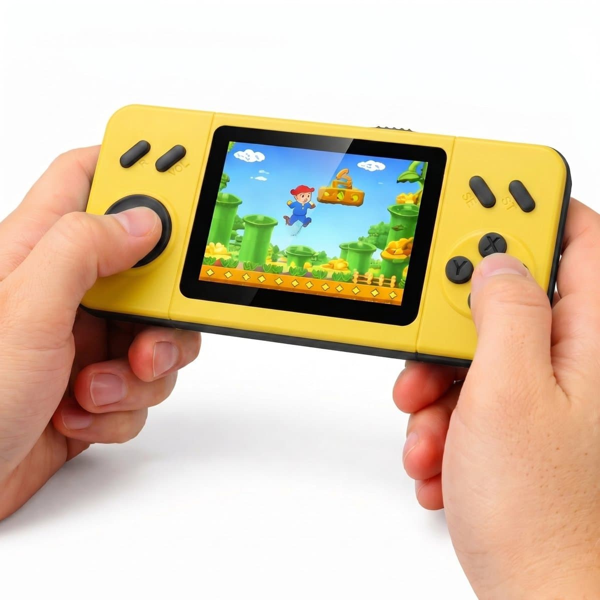 Retro Game Console – Handheld Spelcomputer voor kinderen – Gameboy – Reisspeelgoed – LCD-kleurenscherm – 266 Games — afbeelding 1