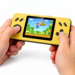 Retro Game Console – Handheld Spelcomputer voor kinderen – Gameboy – Reisspeelgoed – LCD-kleurenscherm – 266 Games — thumbnail 1
