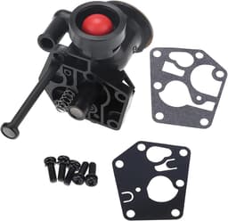 SnelShoppen - Carburetor Grasmaaier Onderdelen PA PU Carburetor Met Bevestigingsmateriaal Vervangende Metaal Carburetor Voor 499809 498809A 494406 — thumbnail 1