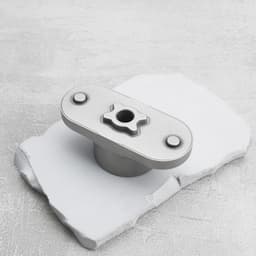 SnelShoppen - Grasmaaier Blade Adapter 25 mm, Compatibel met MTD Maaiers, OEM 748-0376C, Roestvrij Metaalstaal, 3,31" L x 1,38" W, Tuinaccessoire — thumbnail 4