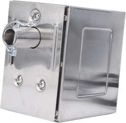 SnelShoppen - Rotisserie Motor 45W Heavy Duty Universele Vervangmotor, RVS Elektrische Grillmotor voor Varkens, Geiten, Kippen, Ideaal voor Buitenbarb — thumbnail 2