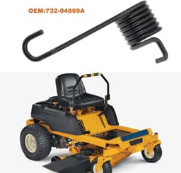 SnelShoppen - 2 Pack Grasmaaier Torsieveren 732-04869A, Vervangingsveren voor Columbia RZT-50, RZT-54, MTD RZT-42, Hoogwaardige Staal, Tuinaccessoires — thumbnail 5