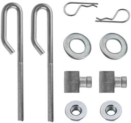 Decklift Hangstang-set - Vervangt onderdeelnummers GX24864/GX21718 - Compatibel met E-serie en D-serie - Hoge kwaliteit - Voor diverse modellen - Inclusief bevestigingsmaterialen - Hefframe — thumbnail 4