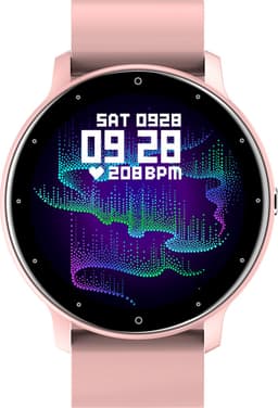 Kiraal Fit 5 - Smartwatch Dames - Stappenteller - Full Screen - Fitness Tracker - Activity Tracker - Smartwatch Android & IOS - Roze — thumbnail 2
