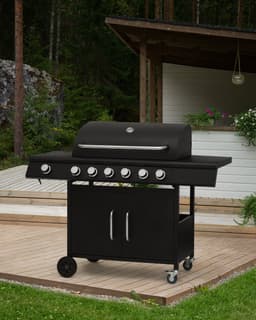 Mustang Gas Grill Clarksville Met 7 Branders Zwart — thumbnail 2