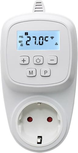 Thermostaat voor elektrische verwarming stop-contact plug-in programmeerbaar — thumbnail 1