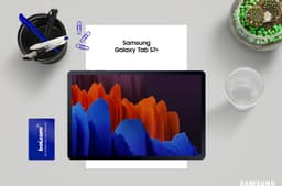 Samsung Galaxy Tab S7+ - 256GB - Wifi - 12.4 inch - Zilver — thumbnail 2