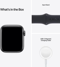 Apple Watch SE 2021 - Smartwatch dames en heren - 40mm - Spacegrijs — thumbnail 5