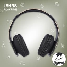 PowerLocus P2 draadloze Over-Ear Koptelefoon Inklapbaar koptelefoon voor kinderen - veilig volume van 85 dB- Bluetooth Hoofdtelefoon - Met microfoon — thumbnail 3