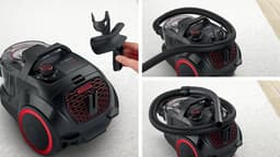 Bosch ProPower BGS21POW2 Serie 4 - Stozuiger zonder zak - Zwart/Rood — thumbnail 2