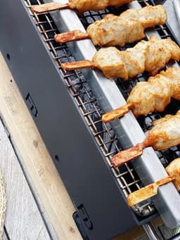Ferro Duro - The Roast - BBQ - tafel bbq - metaal - houtskool bbq- bbq accesoires - tafel grill - vaderdag cadeau — thumbnail 4