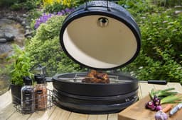 Mustang Kamado L 21" - Barbecue - Houtskool - 93 kg  - Grijs - Grilloppervlak 47 cm — thumbnail 3