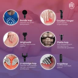 BuyHes massage gun - Massage apparaat - Pijnbestrijding — thumbnail 3