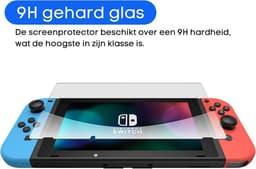 9H Tempered Glass Screen Protector - 2 stuks - Geschikt voor Nintendo Switch — thumbnail 3