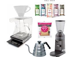 Hario V60 Range Server Slow Coffee Barista set C - 1-4 kops