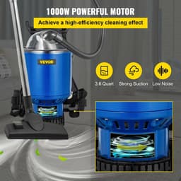 Empire's Product Tapijtreiniger Stofzuiger - Vlekkenreiniger - Waterstofzuiger - Meubelreiniger - Bank Reinigen Machine - 4L - Blauw — thumbnail 3