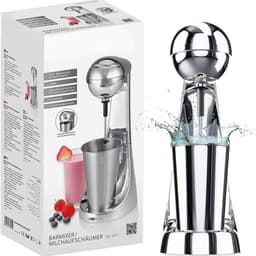 Elektrische Mixer - Multifunctioneel 65 WATT - 650 ML Roestvrijstaal - Mixer, Milkshaker, Cocktailmachine, Barmixer, Blender , Voor Eiwitshake, Cocktail, Smoothie, Melk — thumbnail 1
