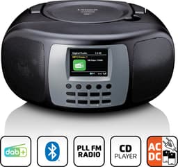 Lenco SCD-860BK - Draagbare DAB+/FM-radio met Bluetooth CD-speler en groot LCD-kleurenscherm - Zwart — thumbnail 4