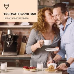 Gusto Classico espressomachine 1350 watt 20 bar druk watertank: 1,5 liter — thumbnail 4