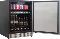 HCK Outdoor Koelkast BC-145 - 142 L - 0-22 °C - ook inbouw - RVS — thumbnail 5