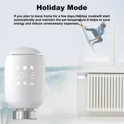 AQIOS Slimme Radiatorknoppen uitbreiding 2 stuks — thumbnail 4