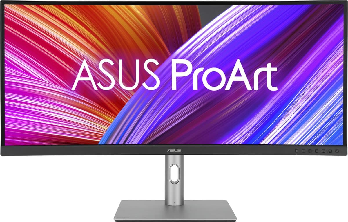ASUS ProArt Display PA34VCNV - UWQHD Curved Professional Monitor - Delta E < 2 kleurnauwkeurigheid - Calman Gecertificeerd - USB-C 96W - 32 Inch — afbeelding 1
