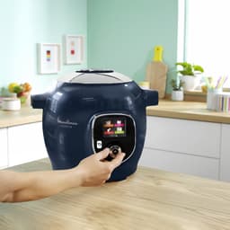 Moulinex Cookeo+ CE851410 - Intelligente Hogedruk Multicooker - 6 programma's - 6L - Blauw — thumbnail 4