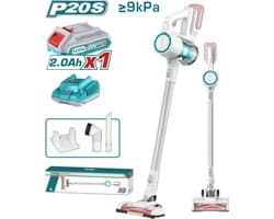 Total Tools 20V accu steelstofzuiger – met accu, lader en accessoires