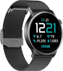 OOQE WATCH CS PRO - Smartwatch Heren en Dames | Geschikt voor iOS en Android | 10 kleuren | HD | Notificaties | Gezondheidsanalyse | Sportanalyse | GPS Koppeling | Bellen | Muziek/Audio Luisteren | Spelletjes | Ergonomisch | Nederlandstalig | Zwart — thumbnail 2