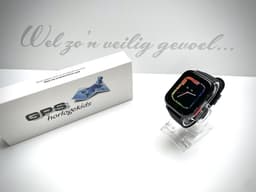 GPSHorlogeKids© - GPS horloge kind - smartwatch kinderen - WhatsApp - 4G videobellen - spatwaterdicht - SOS alarm - SMS - incl. SIM - Yoda Zwart — thumbnail 2
