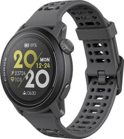 Coros PACE 3 Zwart / Black Silicone - Multisport & GPS horloge — thumbnail 1